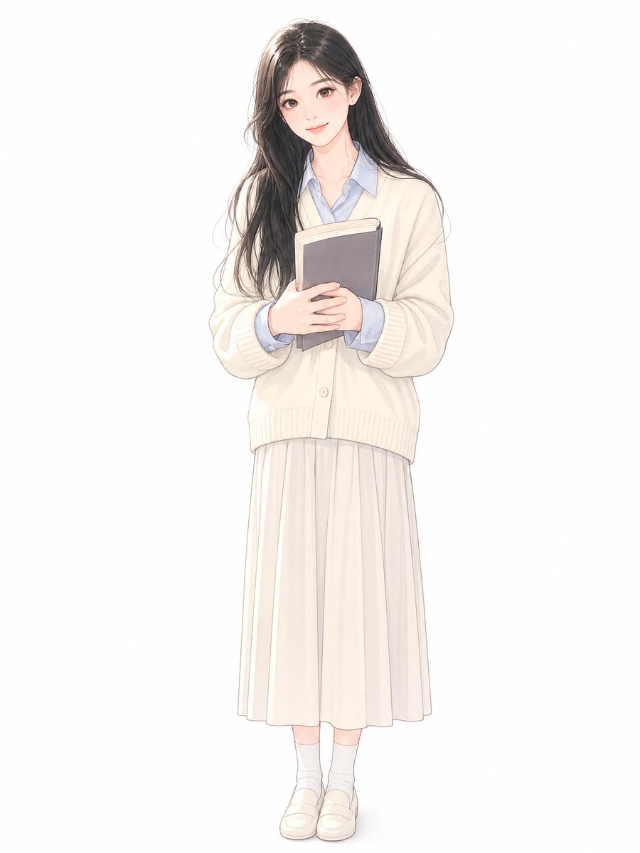 순정 웹툰풍 캐릭터