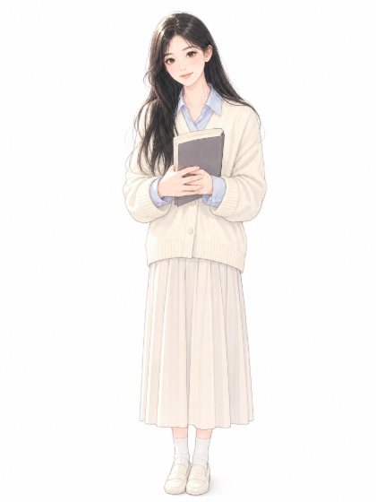 순정 웹툰풍 캐릭터