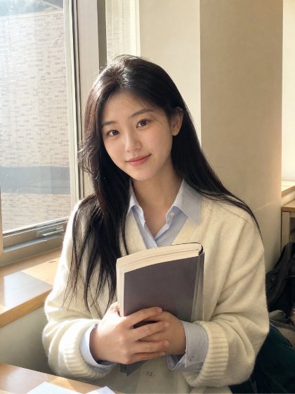 20대 웹문예 전공생 가상 인물 사진