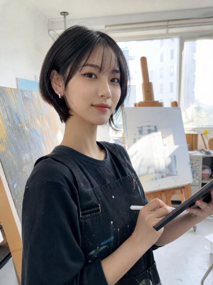 20대 디자인 · 미술 전공생 가상 인물 사진