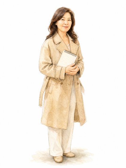 수채 그림책풍 캐릭터